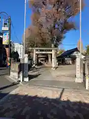 浅間神社の鳥居