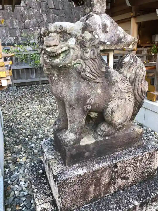 丹生川上神社(上社)の狛犬