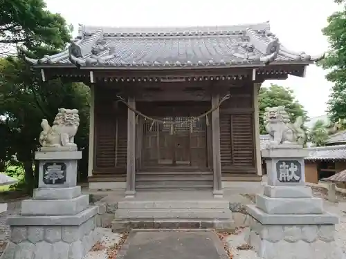 二開神社の本殿・本堂