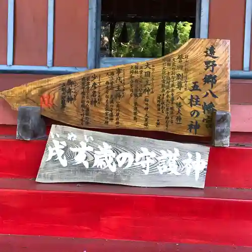 遠野郷八幡宮の歴史