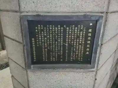 橘稲荷神社の歴史