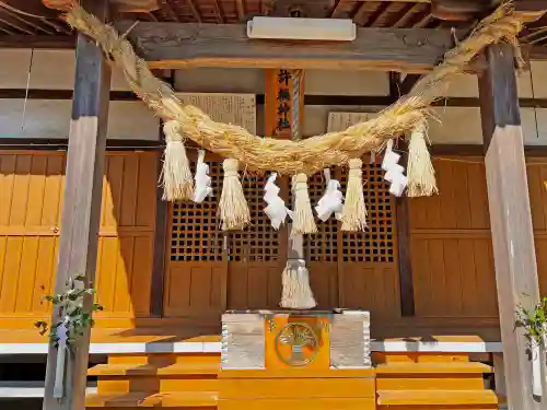 許禰神社の本殿・本堂