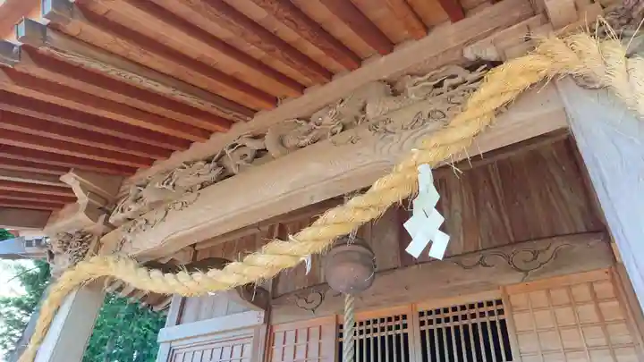 鮑玉白珠比咩命神社の芸術