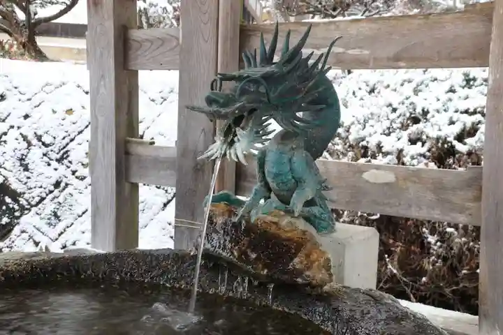 鹿島大神宮の手水舎