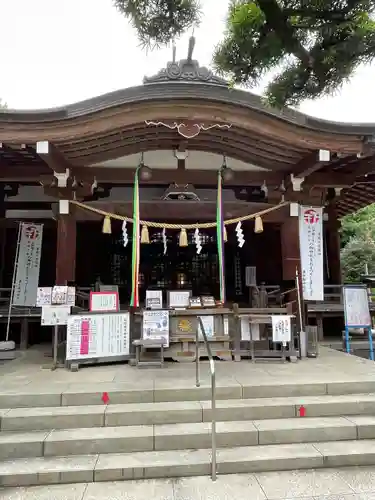 鳩森八幡神社の本殿