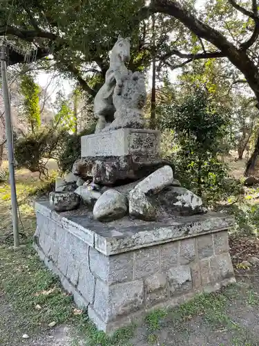 大野八幡神社の狛犬