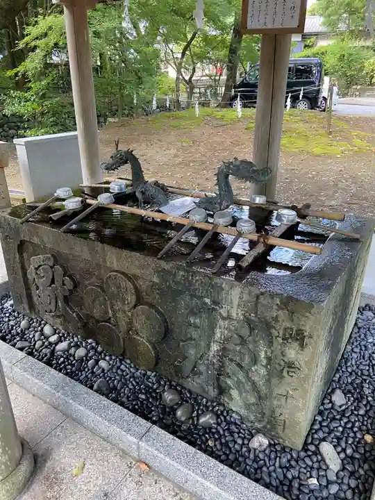 潮江天満宮の手水舎