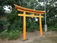 八幡社(新田八幡社)の鳥居