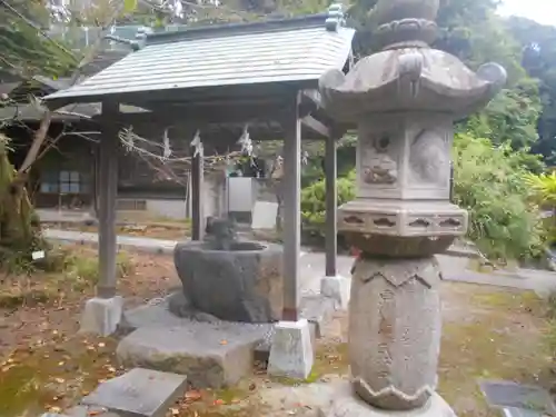 諏訪大神社の手水舎
