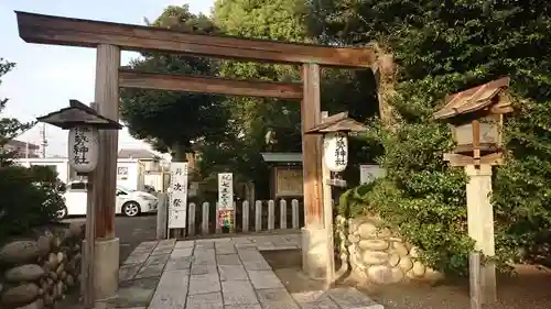 伊勢神社の鳥居