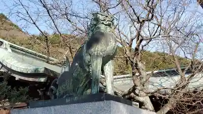 宮地嶽神社の狛犬