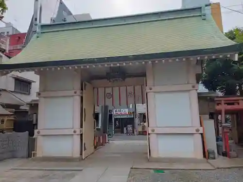 綱敷天神社の山門・神門