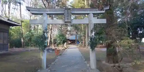 生品神社の鳥居