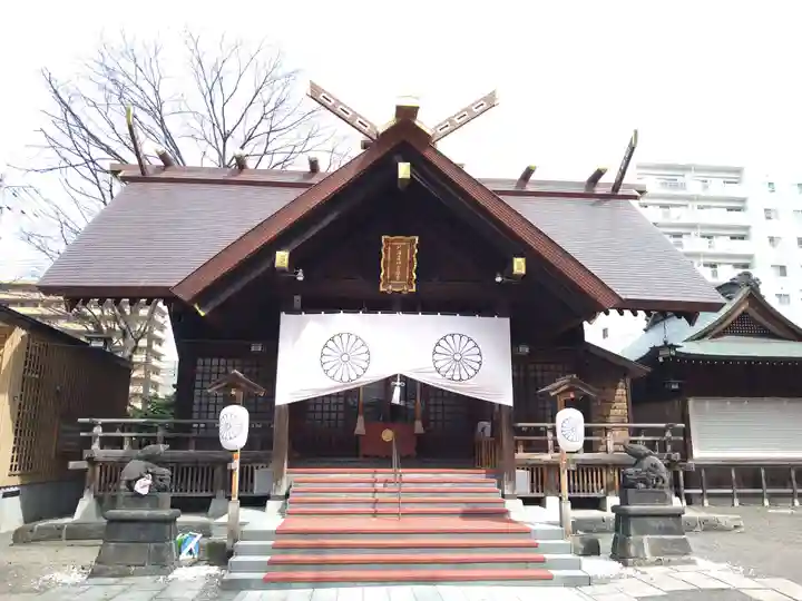 北海道神宮頓宮の本殿・本堂