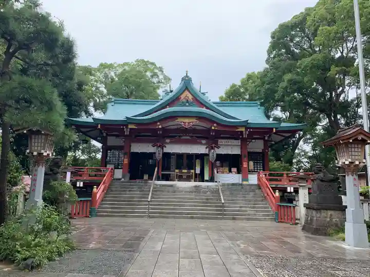 多摩川浅間神社の本殿・本堂