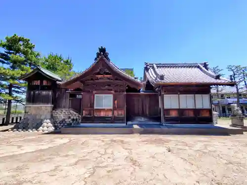 神明社（寛延）の本殿・本堂