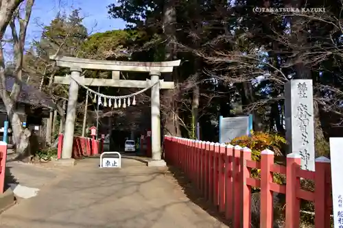 麻賀多神社奥宮の鳥居