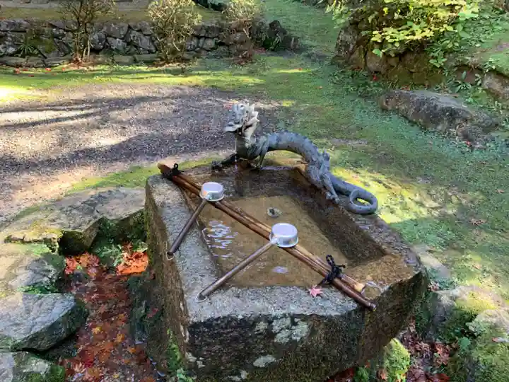 金剛輪寺の手水舎