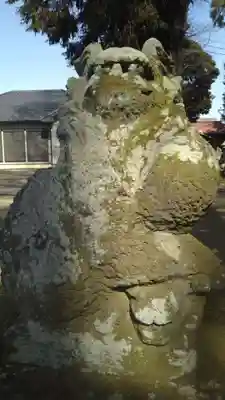 一言神社の狛犬