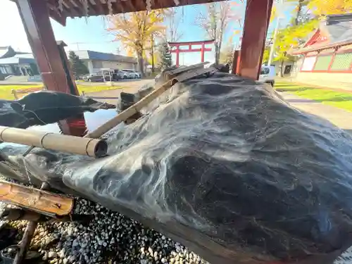 北海道護國神社の手水