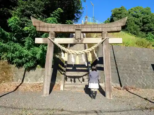 縣神社の鳥居