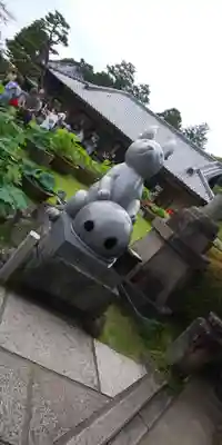 三室戸寺の狛犬