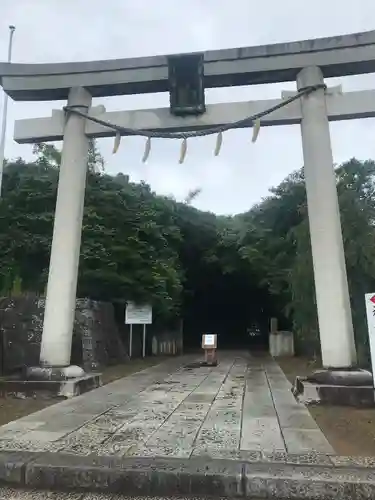 酒列磯前神社の鳥居