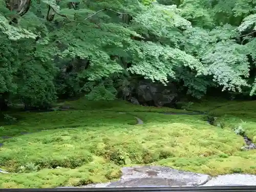 光明寺瑠璃光院の庭園