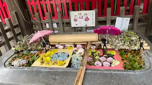 下谷神社の手水舎