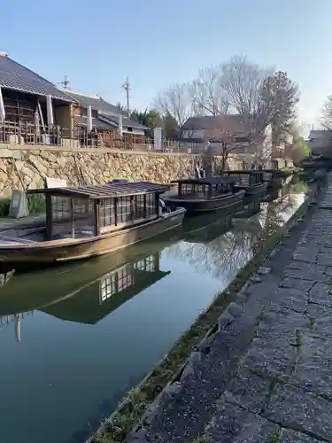 日牟禮八幡宮の周辺