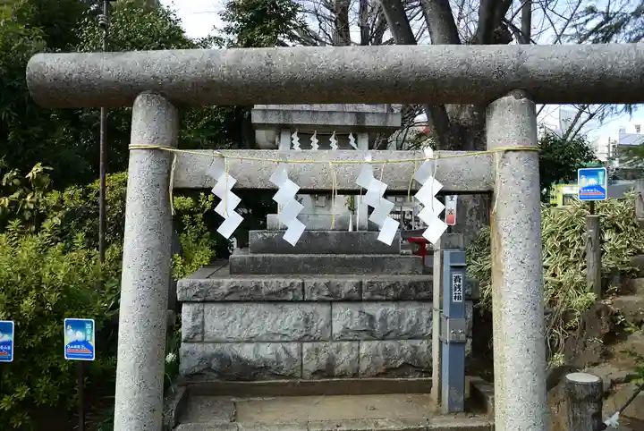 鳩森八幡神社の末社・摂社