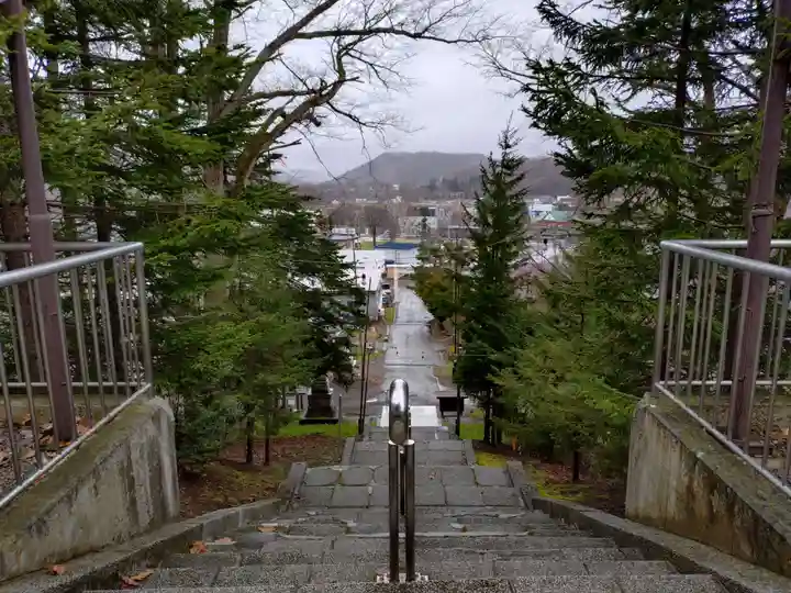 陸別神社の景色