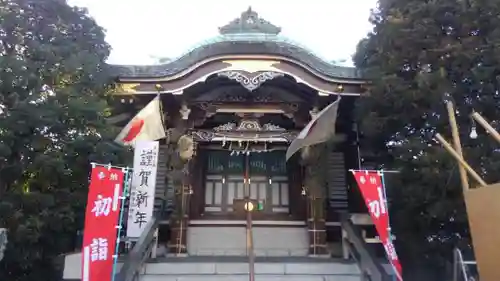 諏訪神社の本殿・本堂