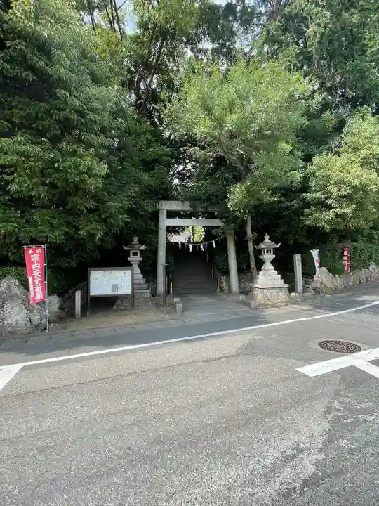 東田神明宮の鳥居