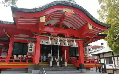 仲宿八幡宮の本殿・本堂