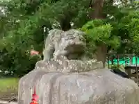 神明神社の狛犬