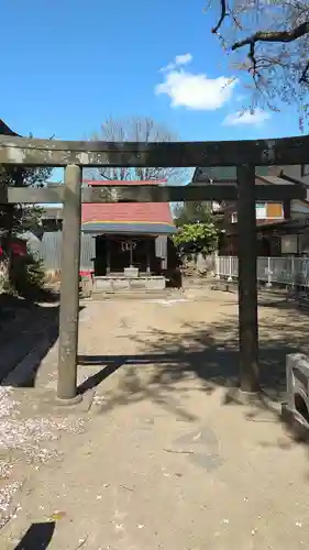 第六天神社の鳥居