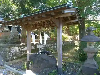 衣笠神社の手水舎