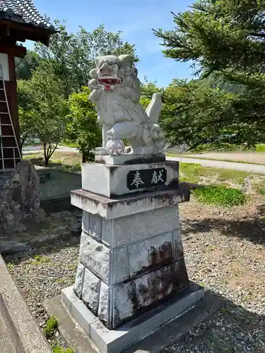 坂門一言神社の狛犬