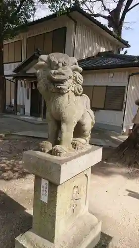 熊野三社の狛犬