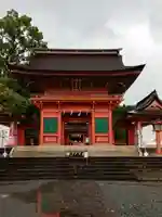 富士山本宮浅間大社の山門・神門