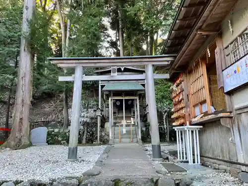 御髪神社の鳥居
