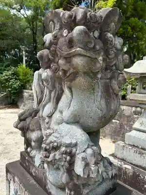 高牟神社(高針)の狛犬