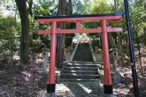  幣羅坂神社の鳥居