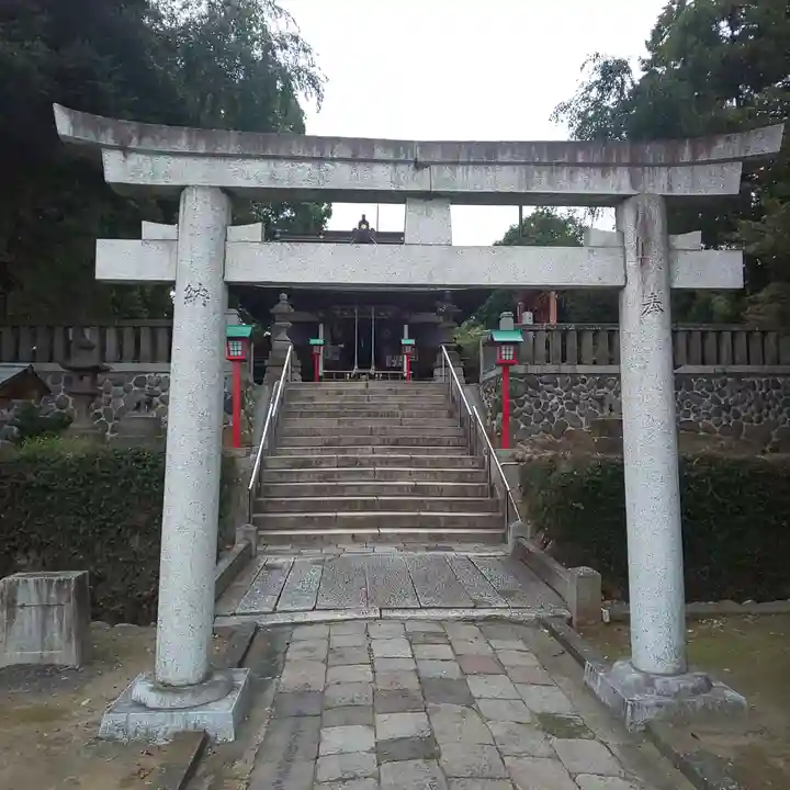 下野國一社八幡宮の鳥居