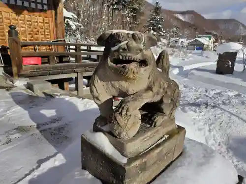 相馬妙見宮　大上川神社の狛犬