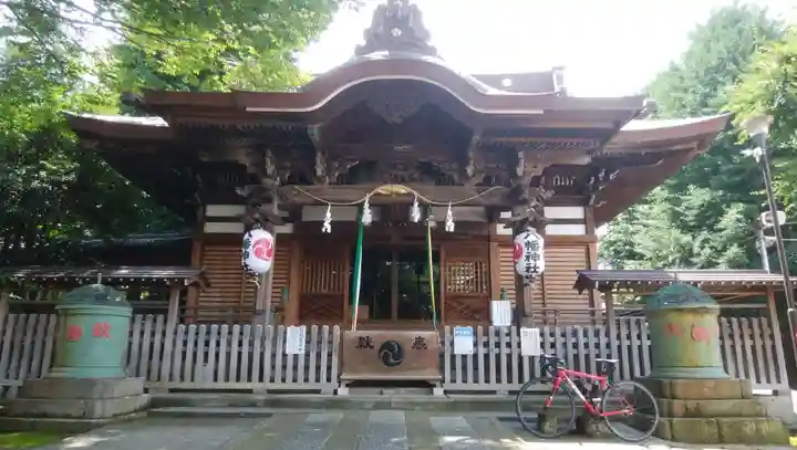 滝野川八幡神社の本殿・本堂