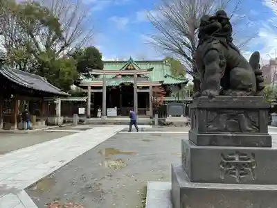 牛嶋神社の狛犬