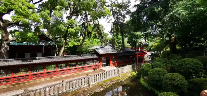 根津神社の庭園