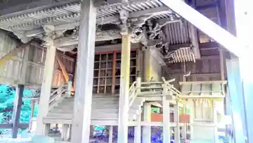 阿奈志神社の本殿・本堂